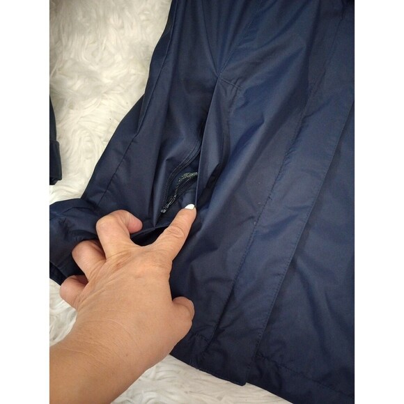 Columbia Sportswear Watertight Rain Jacket, Omni-Tech shell Women's Navy - Picture 5 of 12